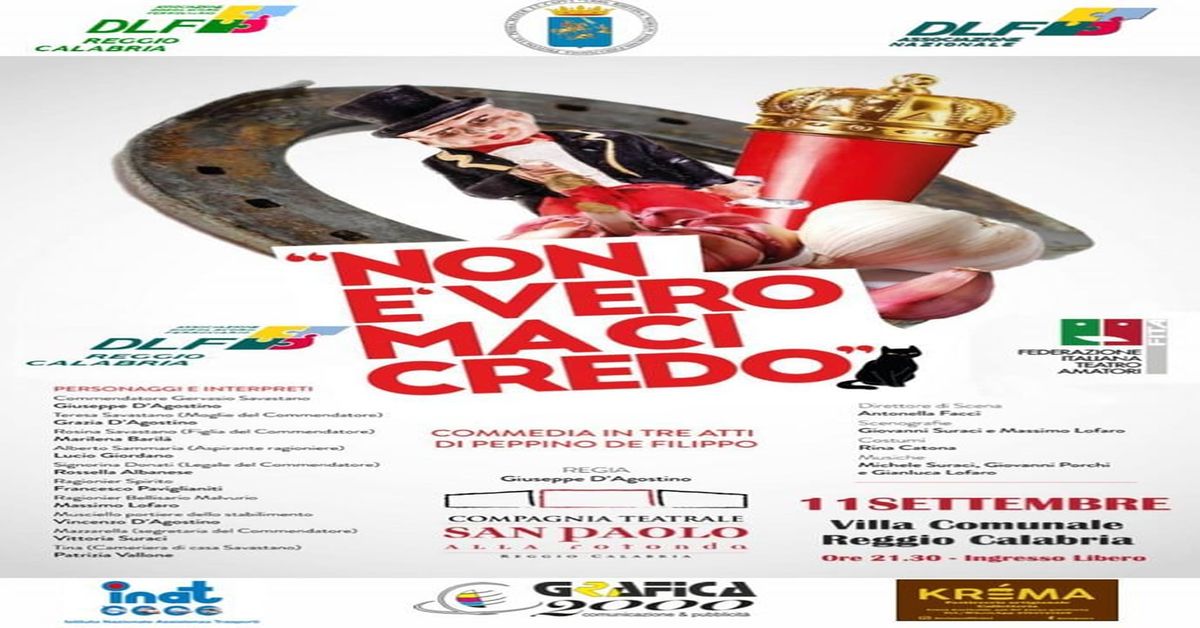 Non è vero ma ci credo