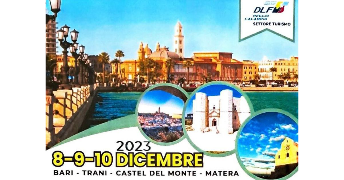 Bari, Trani, Castel del Monte, Matera