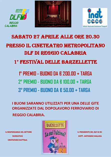 1° FESTIVAL DELLE BARZELLETTE